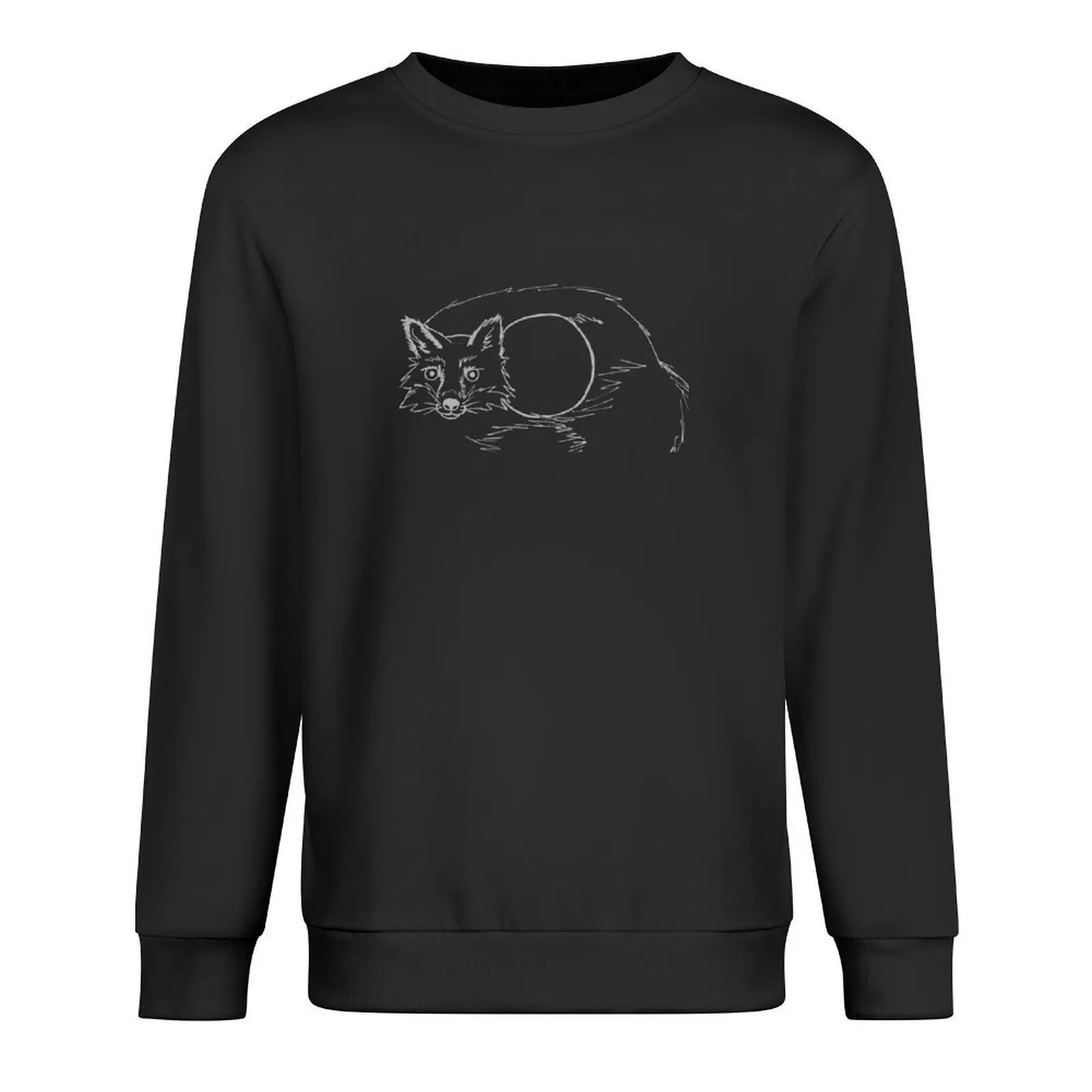 PK Foxes Logo بلوفر فضي ملابس رجالية ملابس للرجال جرافيك تي شيرت رجالي ملابس رجالي بلوزات جرافيك