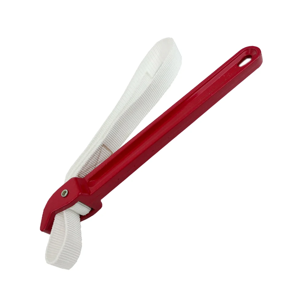 

12 Inch Filter Wrench Belt Style Oil Aluminum Removal Tool Type Multiple Jobs Grid Auto