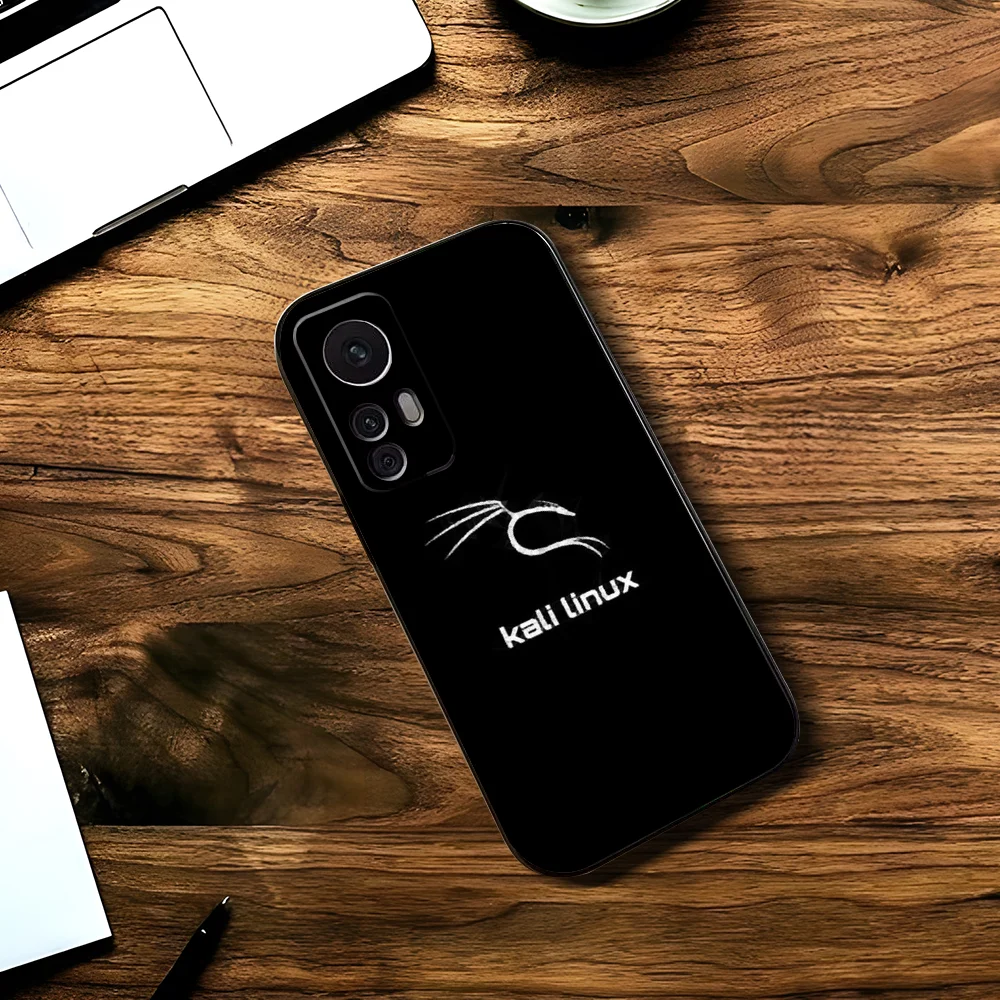 Dragon Kali Linux Phone Case For Xiaomi 11 Redmi Note 11 5G 8T 9A 9 10T Note8Pro Note9 12SUltra Black Case