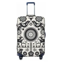 ORIENTAL RUG Print Luggage Protective Dust Covers Elastic Waterproof 18-32inch Suitcase Cover Travel Accessories