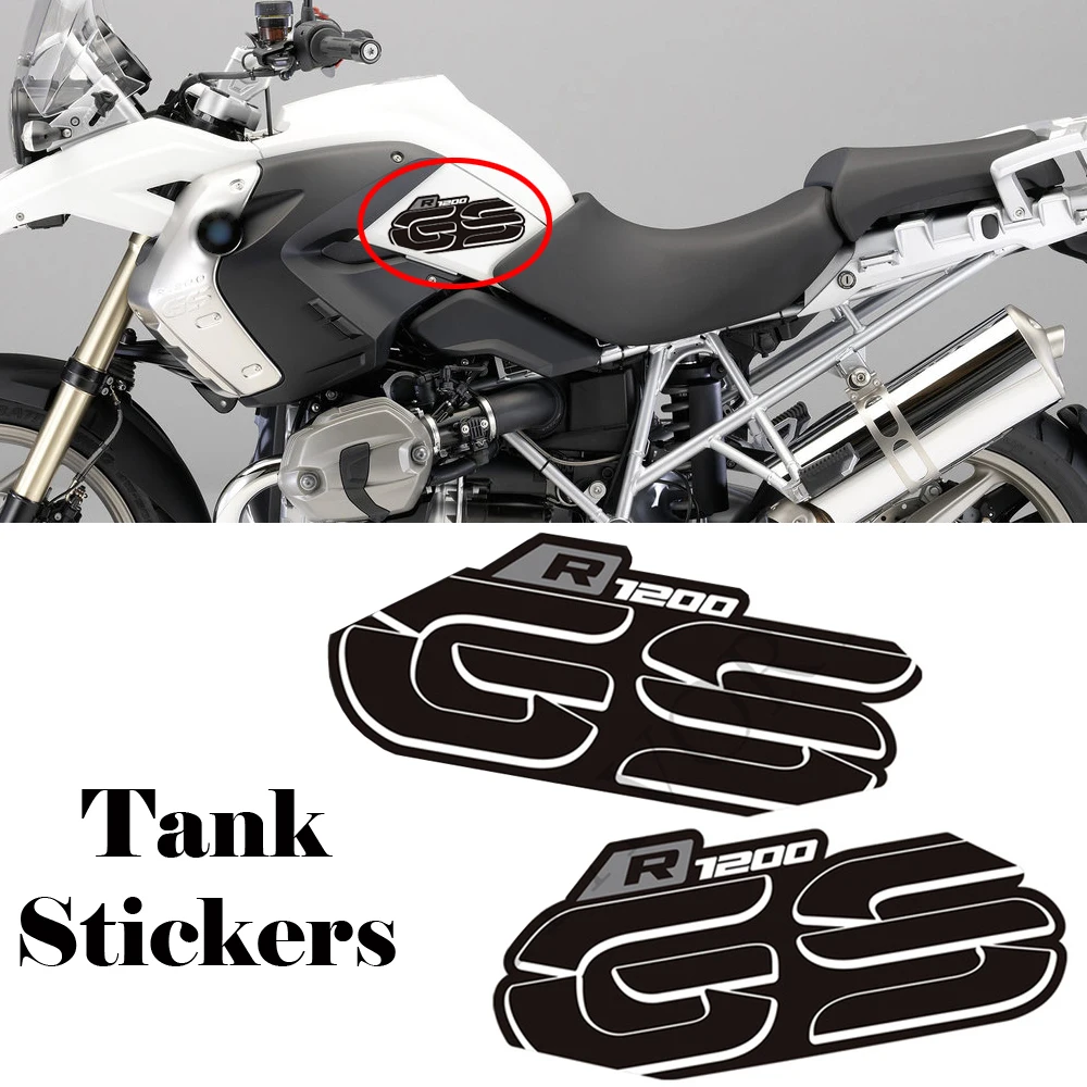 Tank Pad Grips Gas Fuel Oil Kit Knee Stickers For BMW R1200GS R 1200 GS GSA 2004 2005 2006 2007 2008 2009 2010 2011 2012 2013