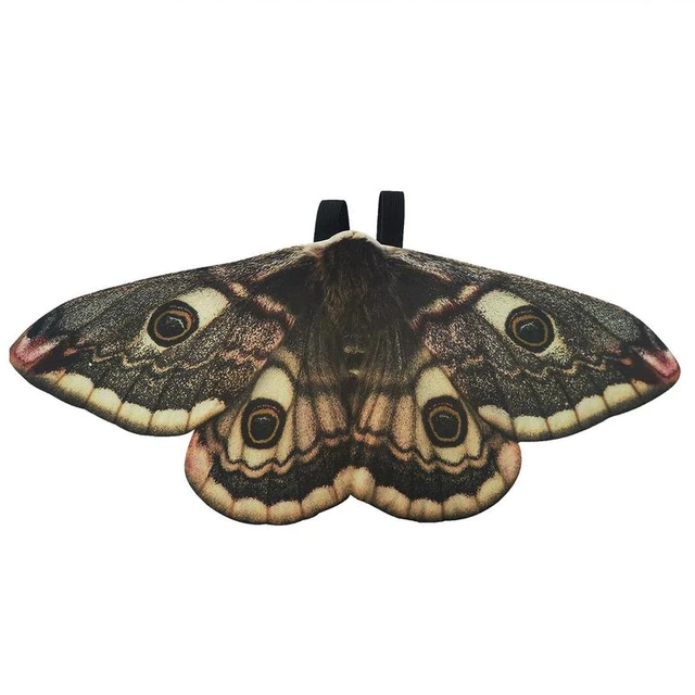 Moth wings costume butterfly cape fairy wings festival shops clothing burning man moth costume