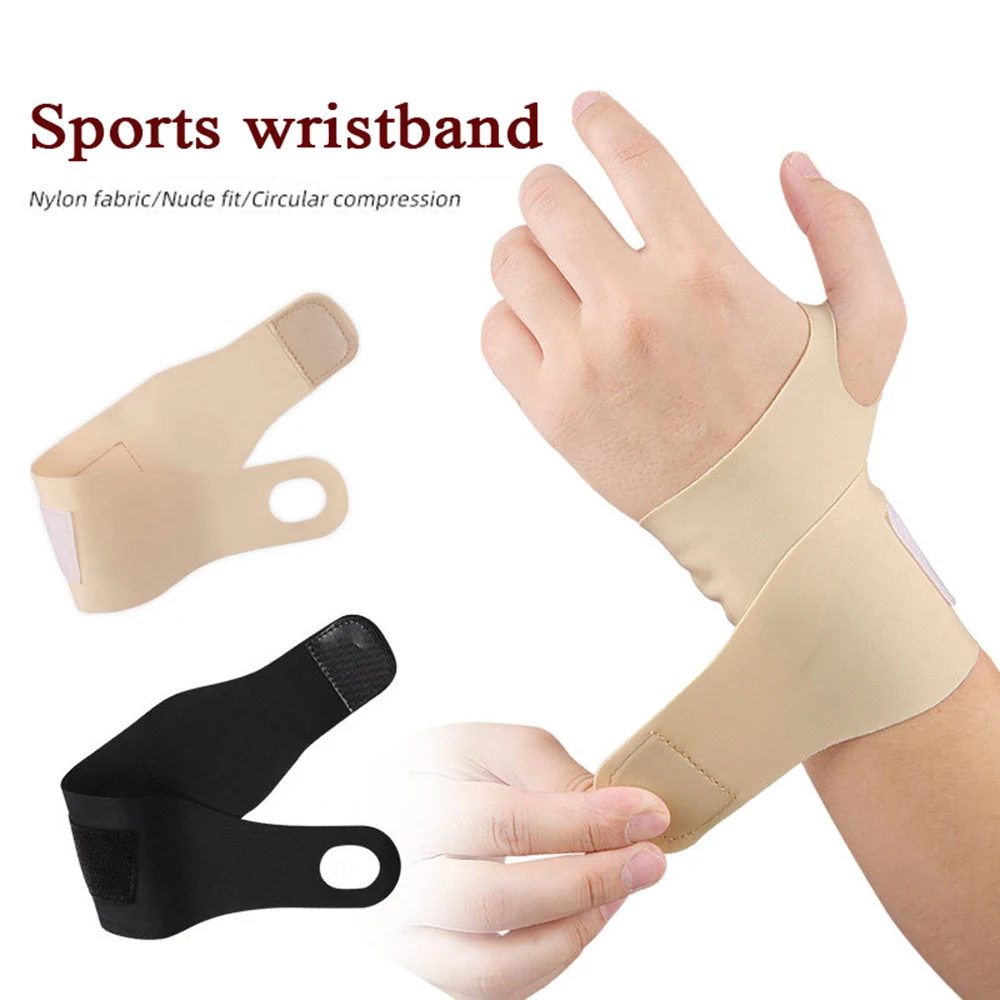 Hand Fixing Support Strap Elastic Wrist Strap For Sports Breathable Skin Friendly Thumb And Wrist Brace Health Care Supplies