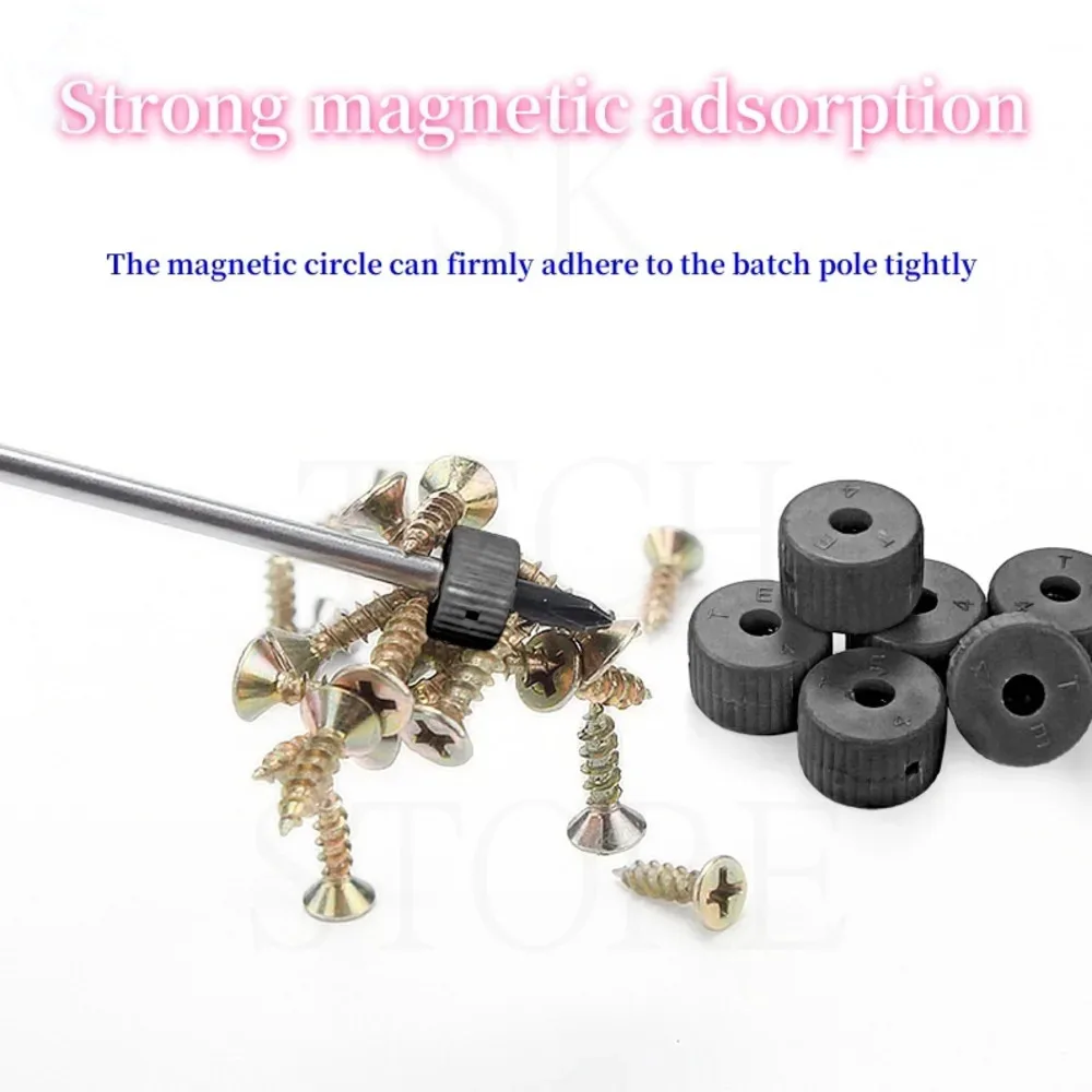 High Quality 2 In 1 Magnetizer Demagnetizer Ring Screwdriver Magnetic Pick Up Tool Strong Magnetic Adsorption