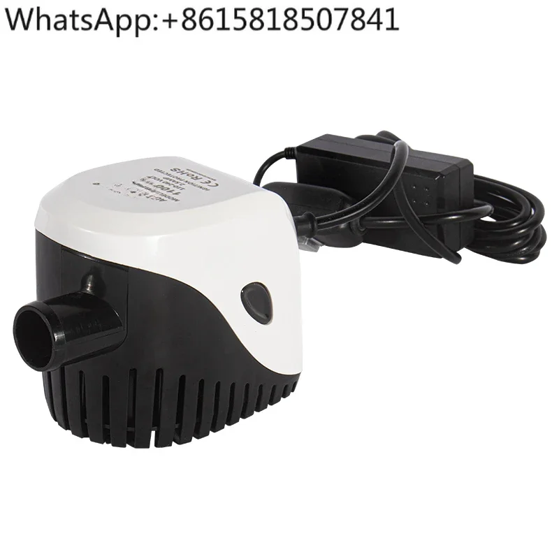 

220V electric pumping pump Submersible Basement automatic pumping Bottom suction level induction drainage