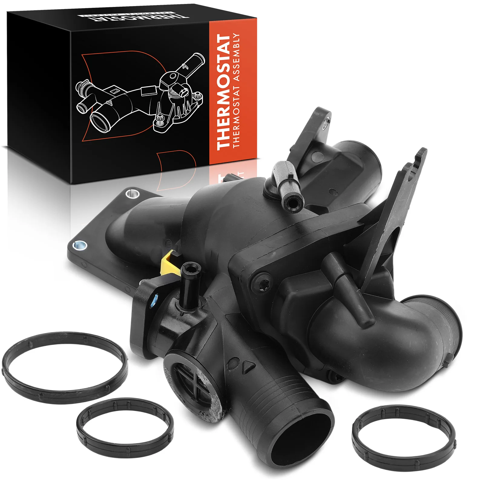 Frankberg 1x Thermostaat Koelvloeistof voor Jaguar S-Type X200 XJ X350 X358 XK J43 X150 X150 XK8 X100 AJ811793
