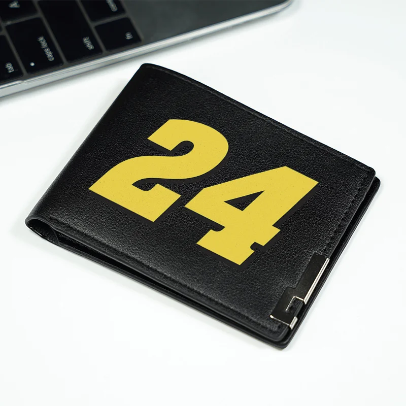 24번 디자인 남성용 PU 지갑 미니멀리스트 비즈니스 스타일 가볍고 내구성 있는 일상용 패션 액세서리
