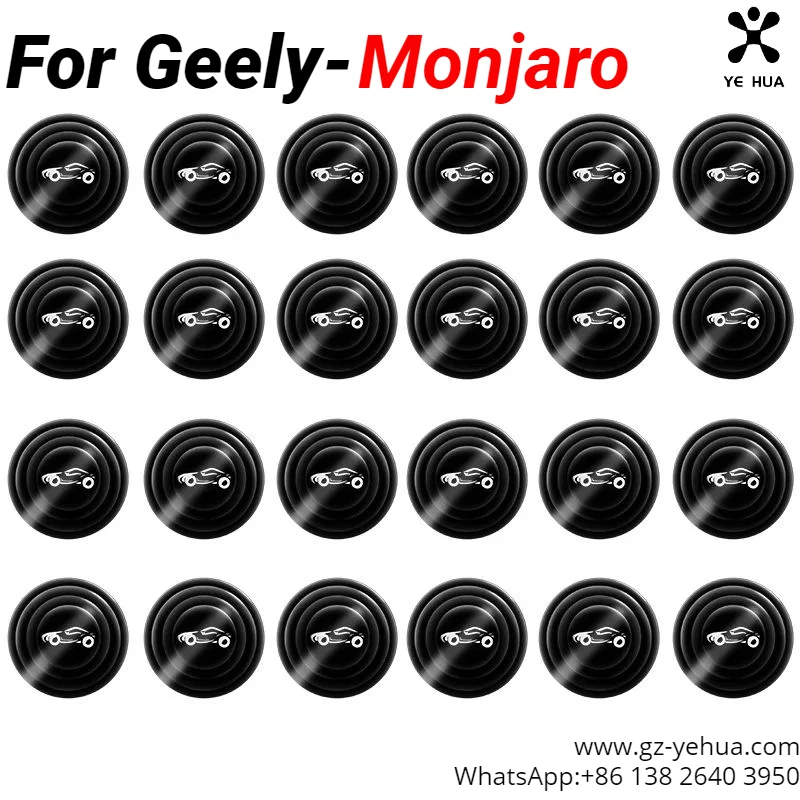 For GEELY Monjaro Manjaro Xingyue L KX11 2022 2023 Shock Absorption Cushioning Gasket Sound Insulation and Protection Silicone