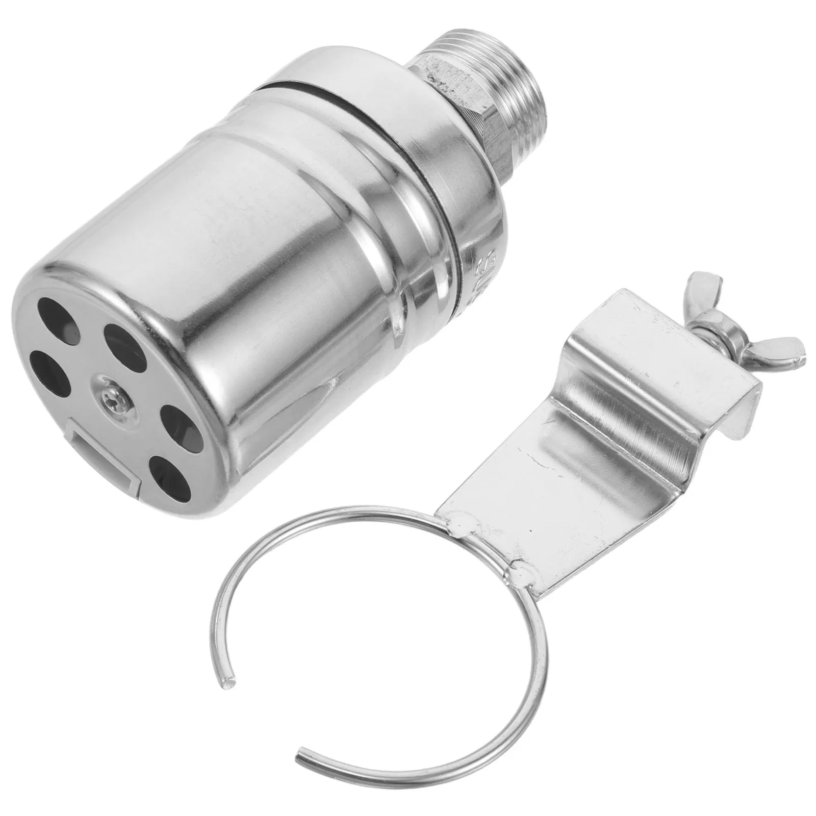 

1Set Auto Water Level Control Float Valve Stainless Steel Top Inlet Automatic Shut Off Valve for Livestock Trough Pond Pool