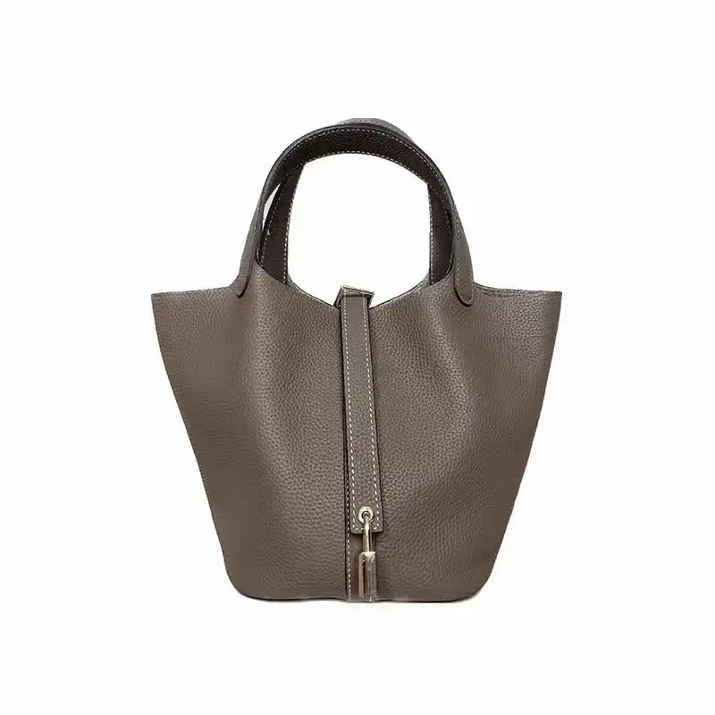 

Soft Women's Bucket Bag PU Leather Crossbody Shoulder Handbag Designer Fashion Purse Ladies Top Handle Stylish Chic Tote Bag