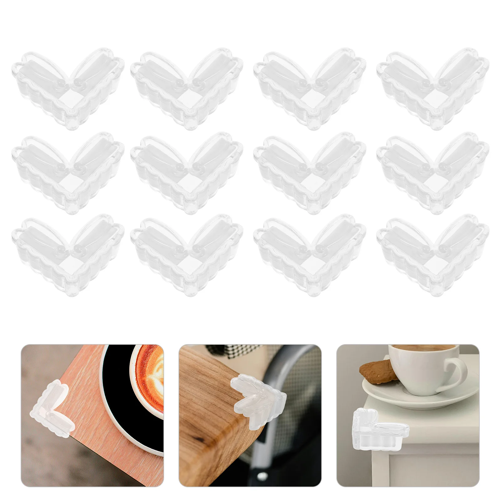 

10 Pcs Anti-collision Corner Baby Guards Side Stickers Cabinet Protectors Child