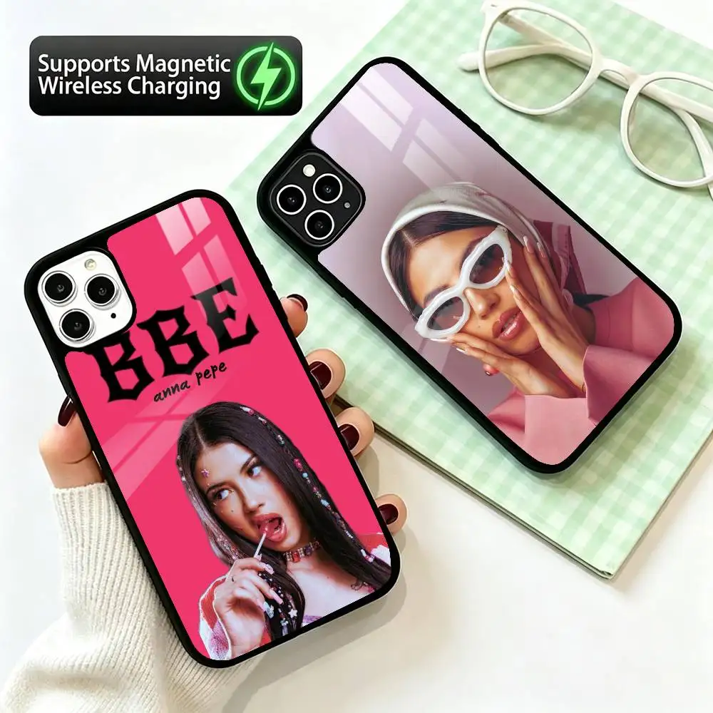 A-ANNA Pepe VERA-BADDIE  Phone Case For iPhone17,16,15,14,13,12,11 Plus,Pro Compatible with magnetic wireless charging