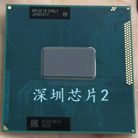 인텔 펜티엄 CPU 노트북 프로세서, 듀얼 코어 듀얼 스레드, 2020M SR0U1 SR0VN SR0VN SR184, 2M 35W 소켓 G2 / rPGA988B