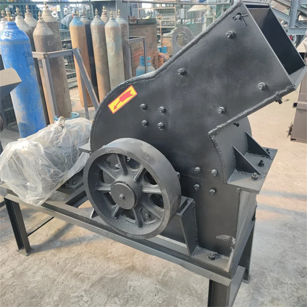 600x600 Rock Hammer Crusher Cobble Stone Crusher Foam