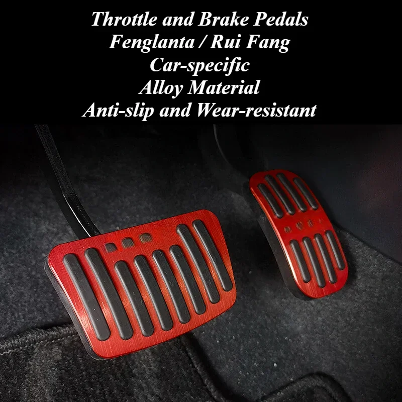 

For Toyota Corolla CROSS accelerator and brake pedal modification special non perforated foot pedal accessories