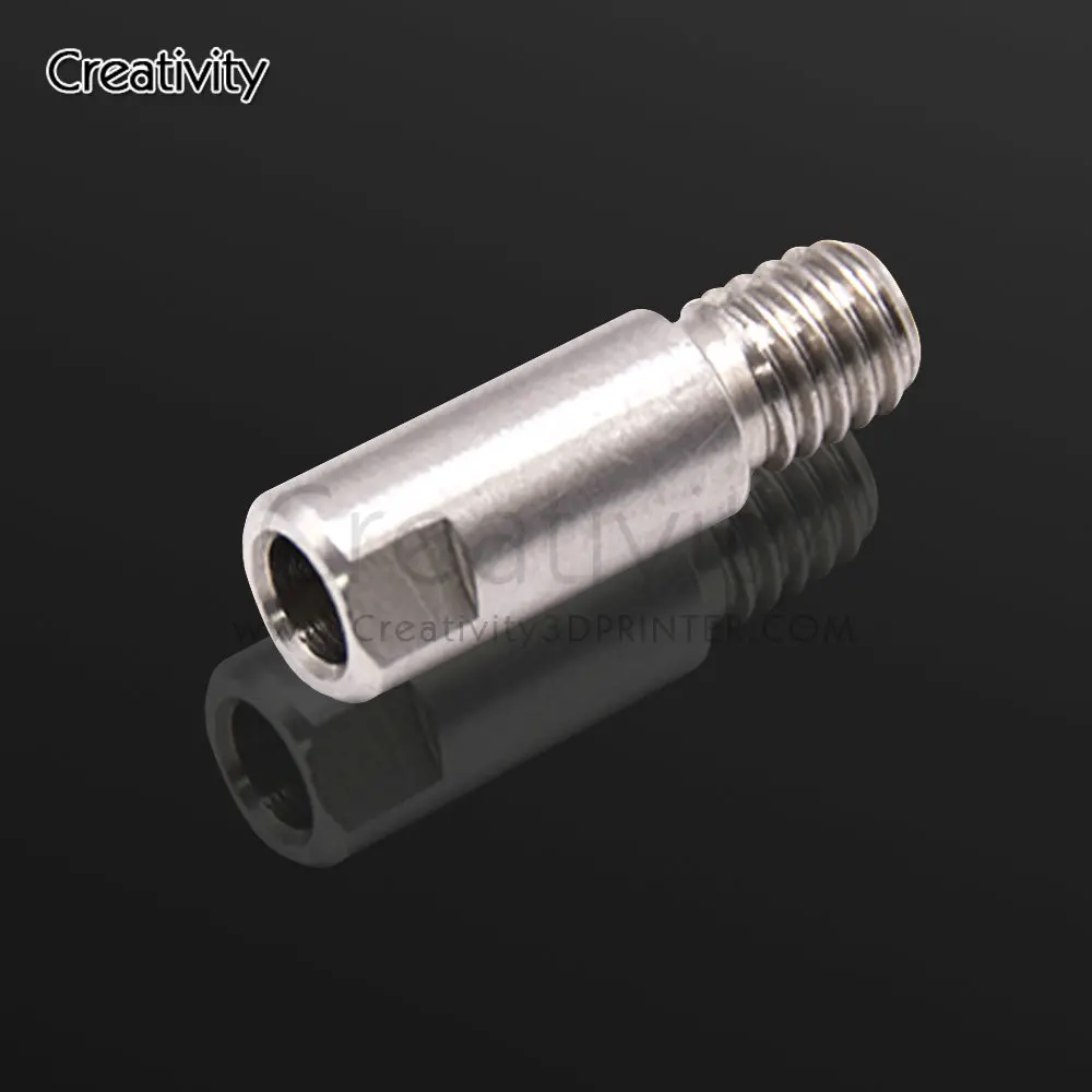 

1 шт., полностью Металлическая горловина MK8 горло экструдера Hotend X1 & Genius, оригинальная силиконовая насадка в комплекте
