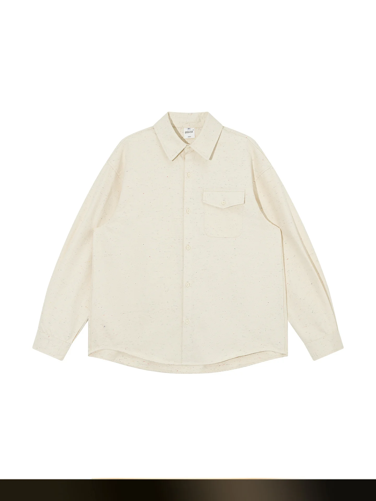 

Мужская рубашка NTED в японском ретро-стиле с длинным рукавом, свободного кроя, с эффектом текстурированной ткани, осенняя новинка, повседневная, хлопковая, на пуговицах