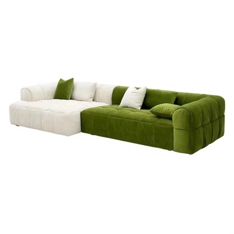 

Simple and popular modular living room leather sofa