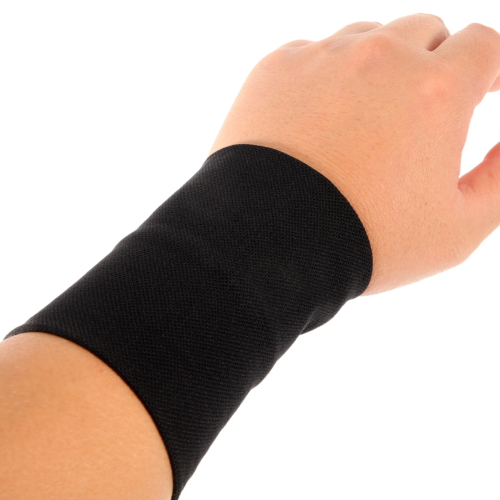 Diabetes Armband Sensor Cover Reusable (Black L) Fitness Basketball Basketball Accessories Sports Washable Fabric Protective