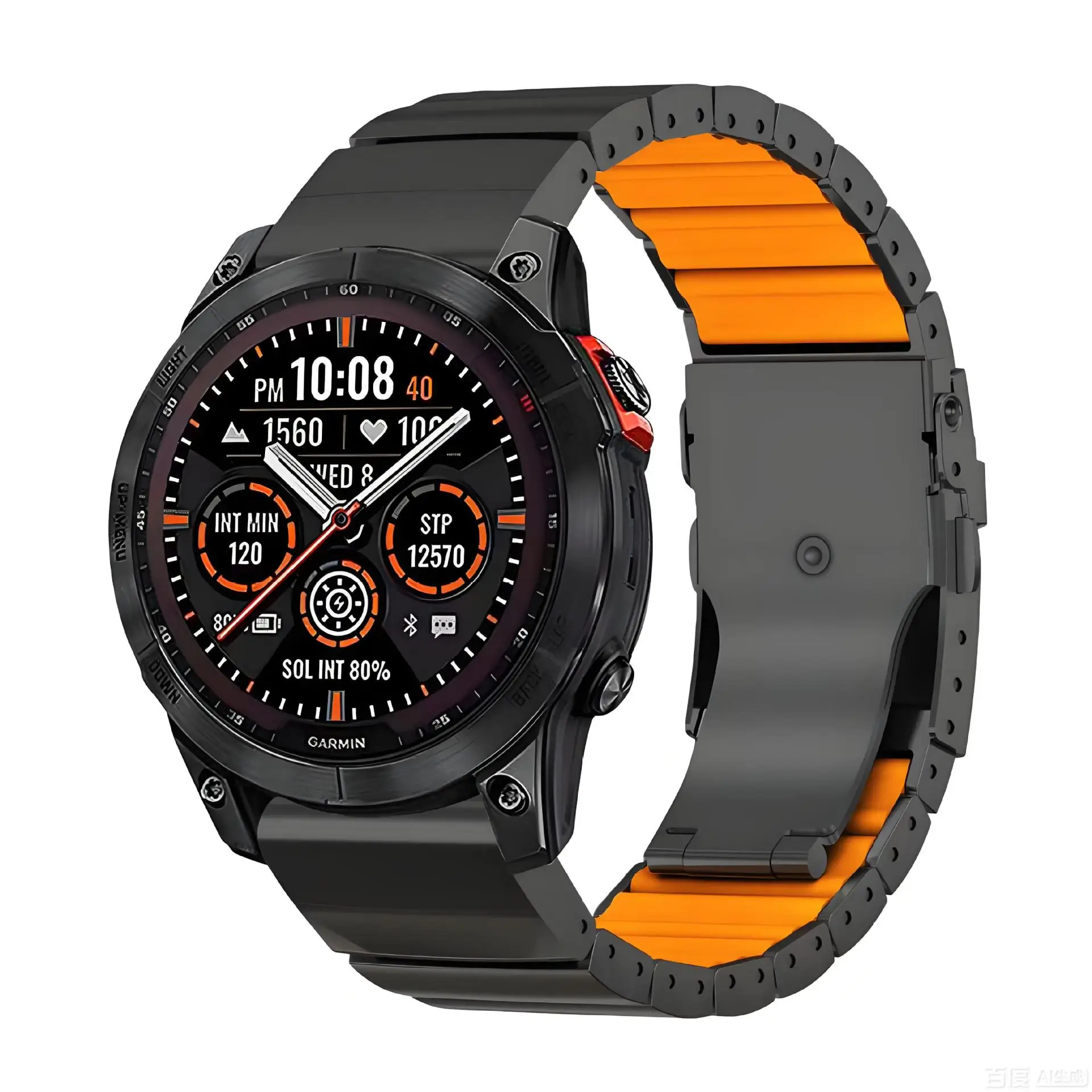 Suitable for Garmin Fenix8 Watch Strap High Quality Watch Straps for Garmin Enduro3 One Bead Silicone Titanium Strap