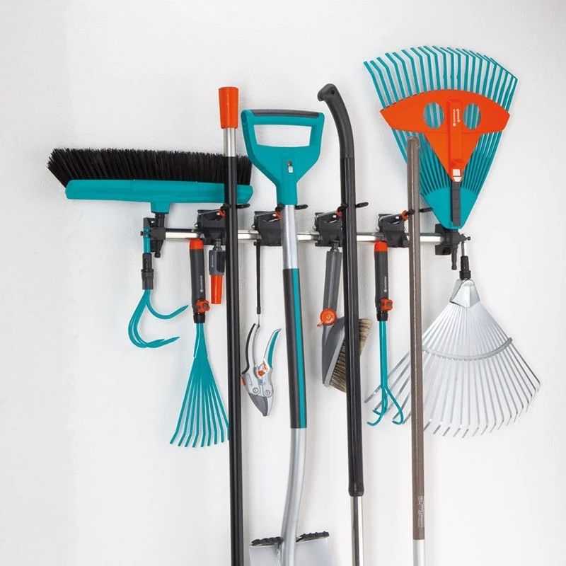 

Home gardening tool storage, garden multi-functional wall rack