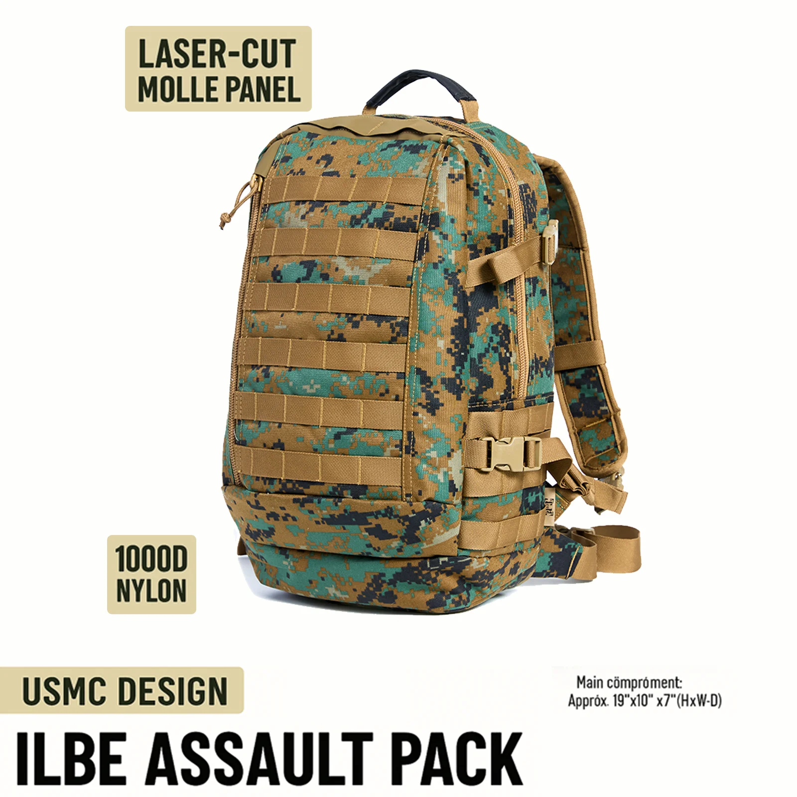 USMC ILBE タクティカルバックパック S096223110abf4543985a20b260905