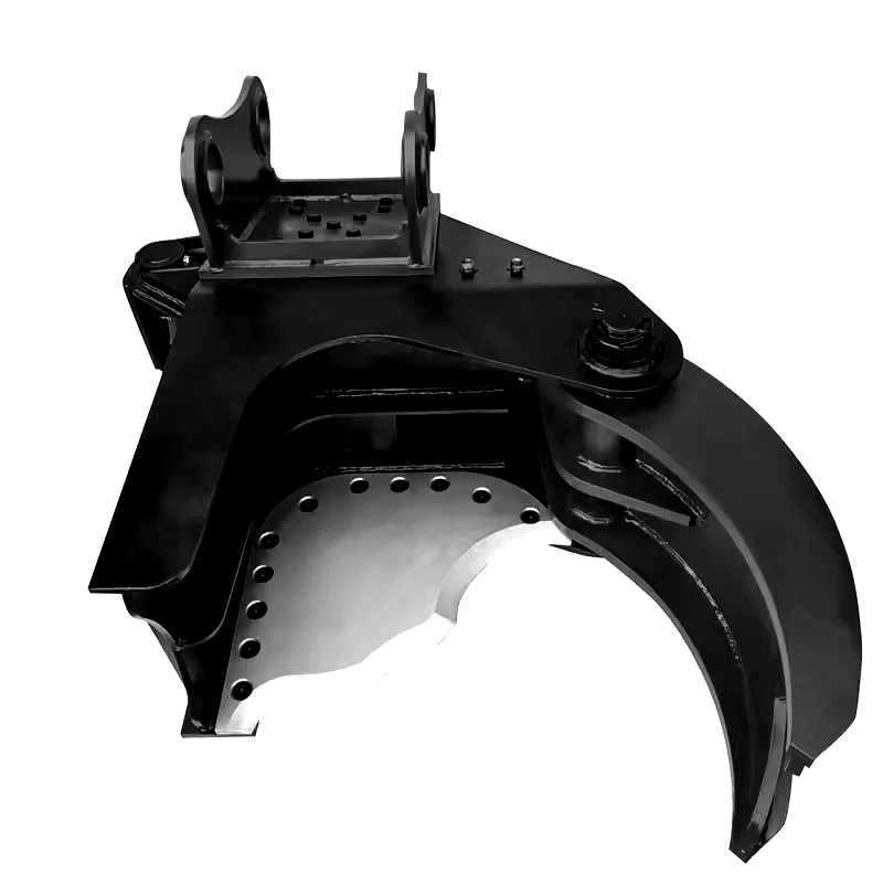 New Innovations Adjustable Hydraulic Tree Shears 360 Degree Rotating Wood Cutter for 6-10 Ton Excavators 1 Year Warranty