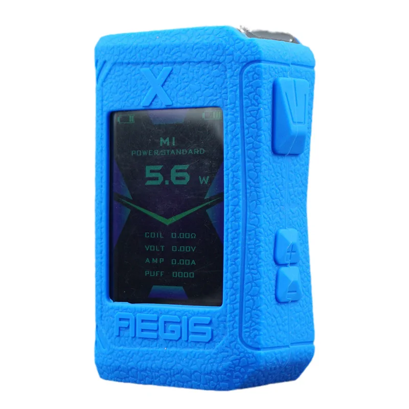 غلاف سيليكون الملمس ل Geekvape ايجيس X طقم عصري ، غطاء كم الجلد ، هلام التفاف هلام