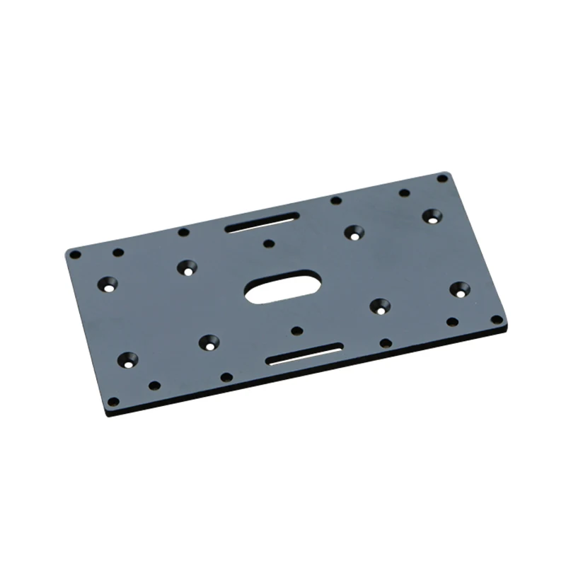 Aluminum Alloy Self-balancing Car Chassis Car Fixing Bracket Balancing Car Fixing Plate 3mm Thick with Countersunk Head Hole