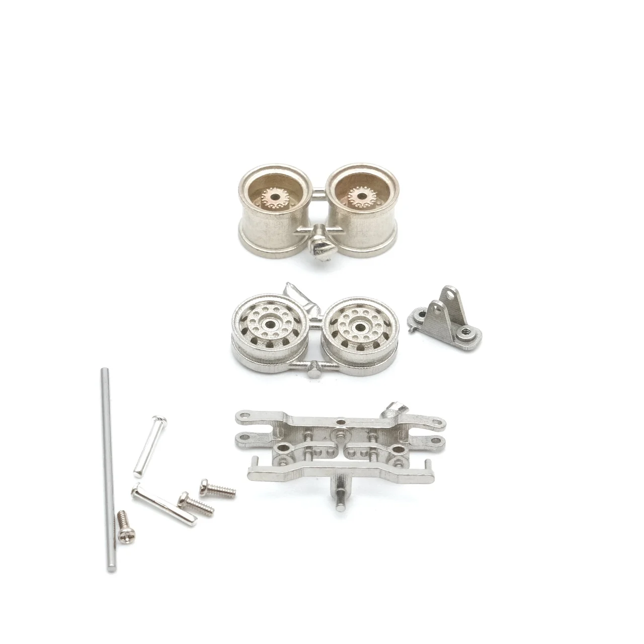 Static Display Truck Model Unpowered Miniature Vehicle Metal Wheels DIY for Educational And Collectible Purposes 1:87 26mm