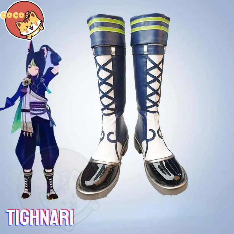 

CoCos Game Genshin Impact Tighnari Cosplay Shoes Game Cos Genshin Impact Tighnari Cosplay Boots Unisex Role Play Any Size Shoes