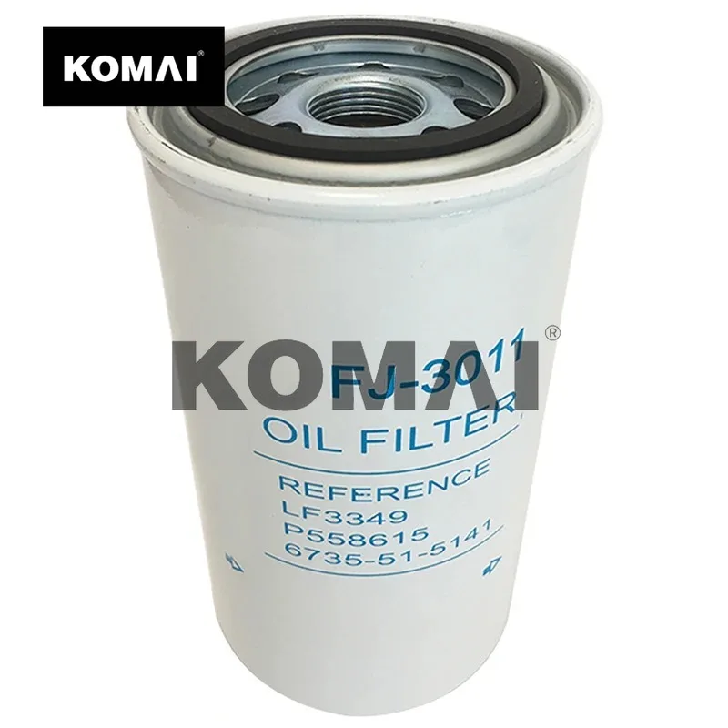 コマイル-6505510-5021-オイルフィルター-ドゥーサン・大宇製掘削機-ソーラー130-iii-ソーラー130w-v-ソーラー170w-v用