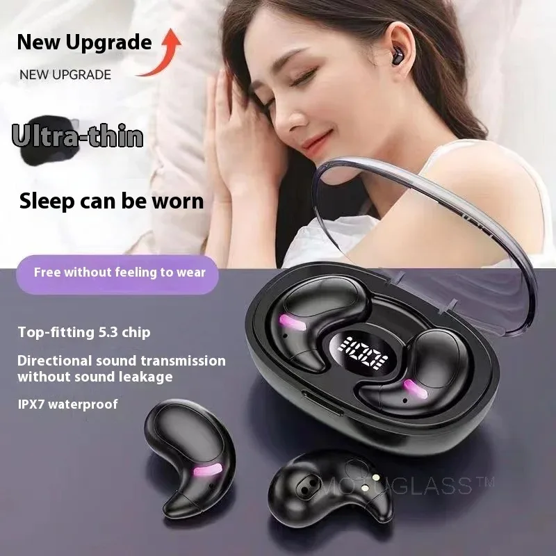 Invisible Bluetooth Sleep Headphones with Noise Cancelling & Long Battery Life for Ultimate Comfort