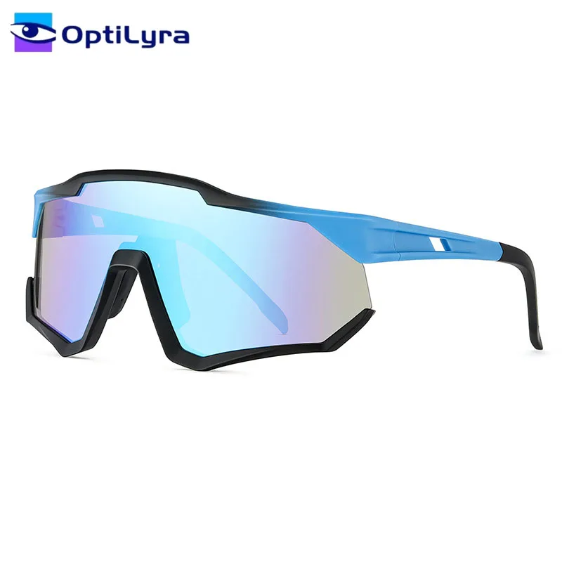 

OptiLyra Brand Hiking And Mountain Climbing Eye Protection Sunglasses Colorful Windproof Goggles UV Protection Cycling Glasses