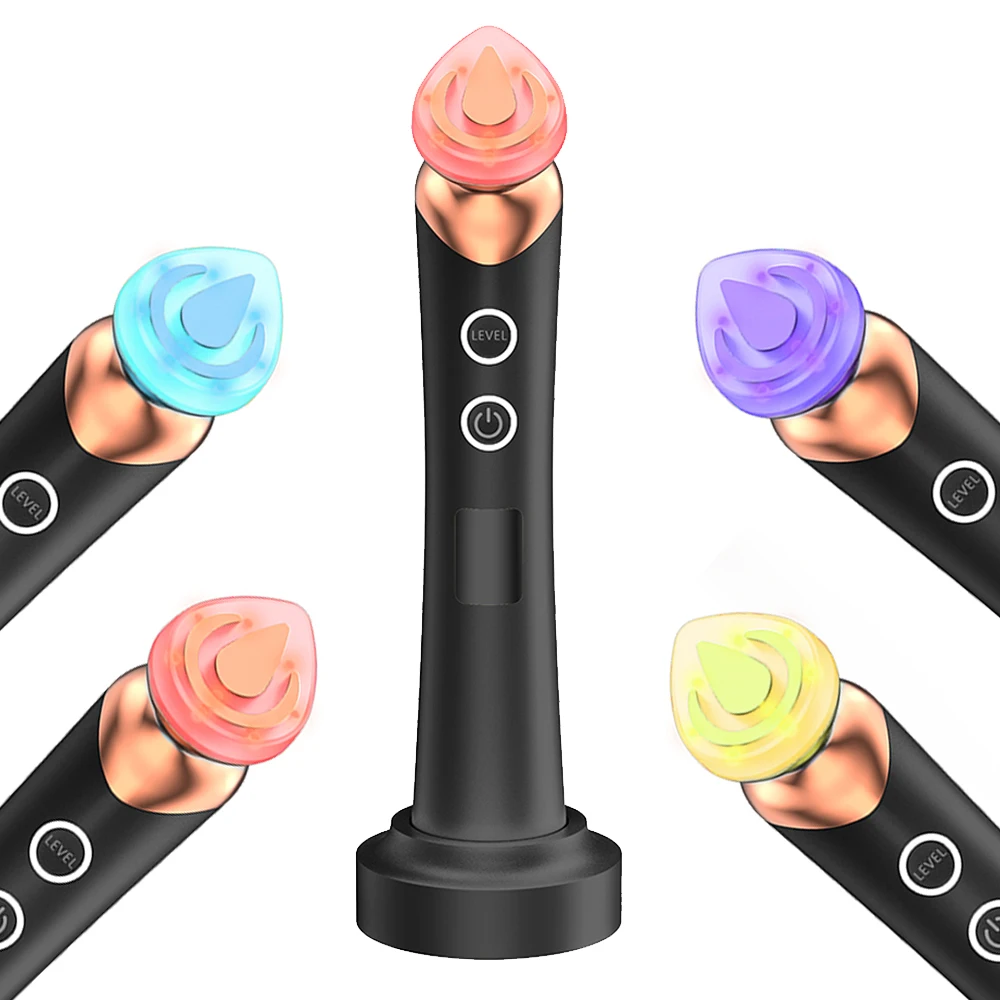 مكتبة ذكية مدلك الوجه مكركرنت جهاز تنغيم الوجه شد الوجه آلات مضادة للتجاعيد للاستخدام المنزلي معدات التجميل #1