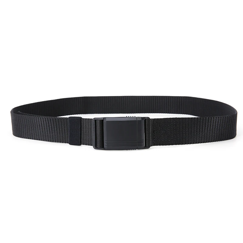 Genuine Tactical Belt Quick Release Outdoor Belt Soft Real Nylon Sports Accessories Men And Women Black Belt