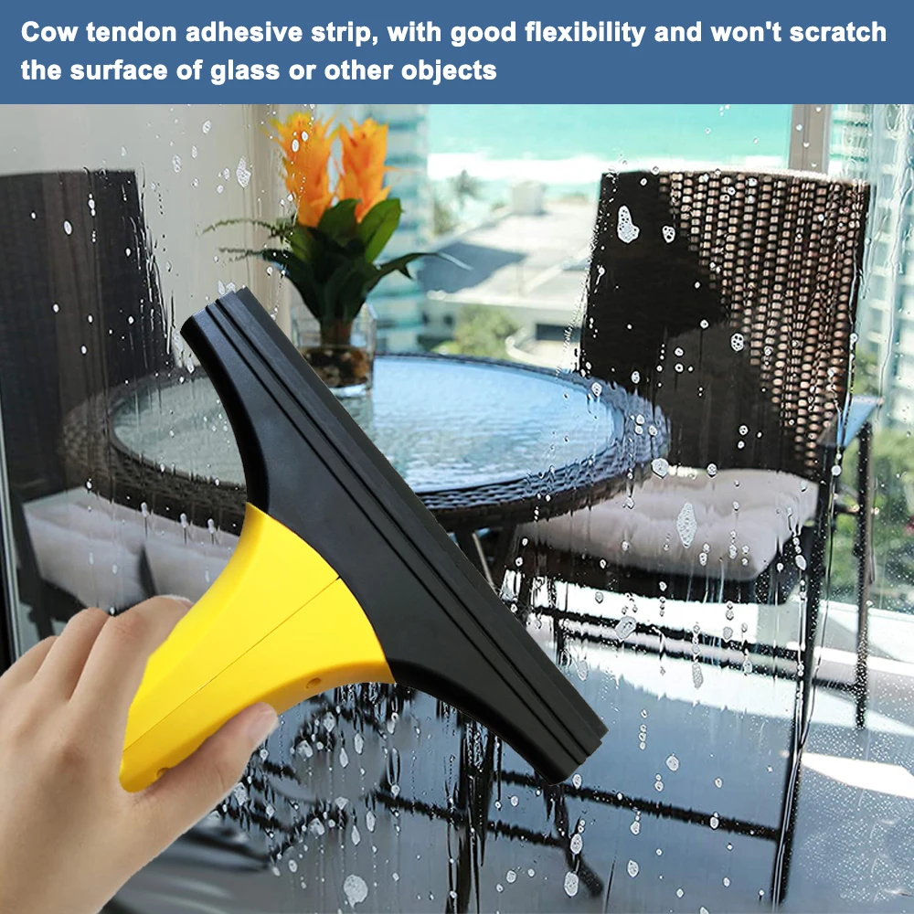 200ML Glass Scraper Electric Vacuum Window Cleaner Vac Squeegee Tile Scraper With Mini Mop For Car Home Appliance Carpet Clean