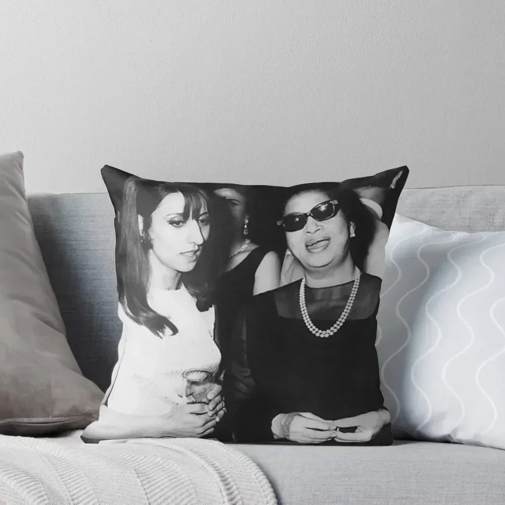 ????? ??? ????? Fairouz and Um kalthoum Throw Pillow Cushions Decorative Cushions Ornamental Pillow Decorative pillowcase pillow