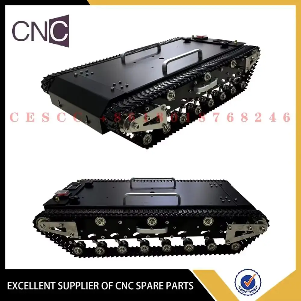 WT600S full metal track tank chassis outdoor shooting off-road robot open source development platform model