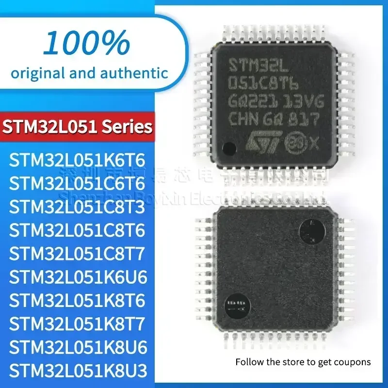 STM32L051K6T6 STM32L051C6T6 STM32L051C8T3 STM32L051C8T6 STM32L051C8T7 STM32L051K6U6 STM32L051K8T6 K8T7 K8U6 K8U3 USB gadgets