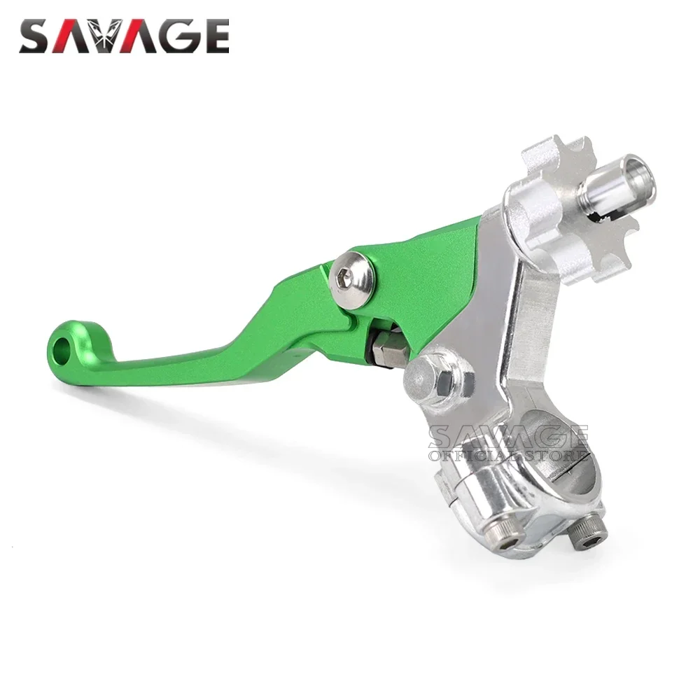 For KAWASAKI KX450F KX250F KX250 KX125 KX100 KX85 KX65 Handlebar Clutch Lever Handle Perch Motorcycles KX 80 85 125 250 450 500