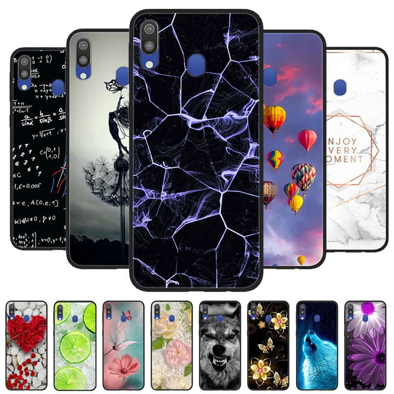 For Samsung Galaxy M20 M30 Phone Case Shockproof Cover For Samsung M20 2019 M205 M205F Cases Silicone Fundas Bumper Coque