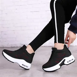 Wedge Sole High Wedge Shoes For Girl Walking White Woman Sneakers Boot 2024 Sport Buy Outside Suppliers 2024 Advanced