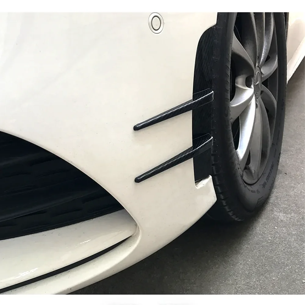Front Bumpers Lip Air Vent Trim Spoiler Canards Splitter For Mercedes Benz A Class W176 W177 A180 A200 A220 A35 A45 AMG
