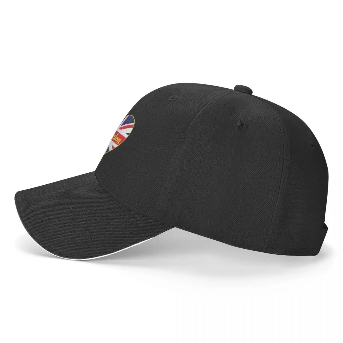 Wimbledon England UK British Flag Heart Sport Baseball Caps Women Adult Female Beach Dad Hat Peaked Cap