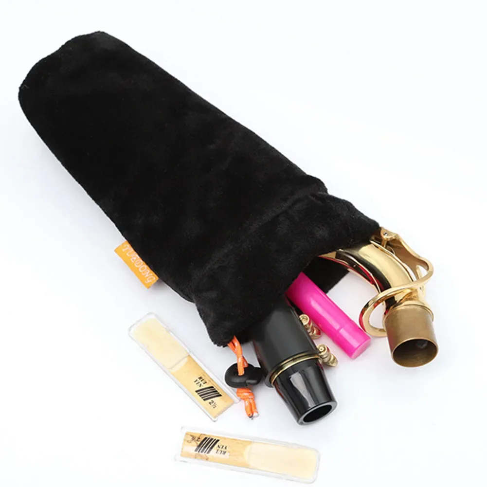 New Practical Storage Bag Saxophone 1pc Accessories Bags Black Cases Cotton For Alto Tenor Lightweight Portable