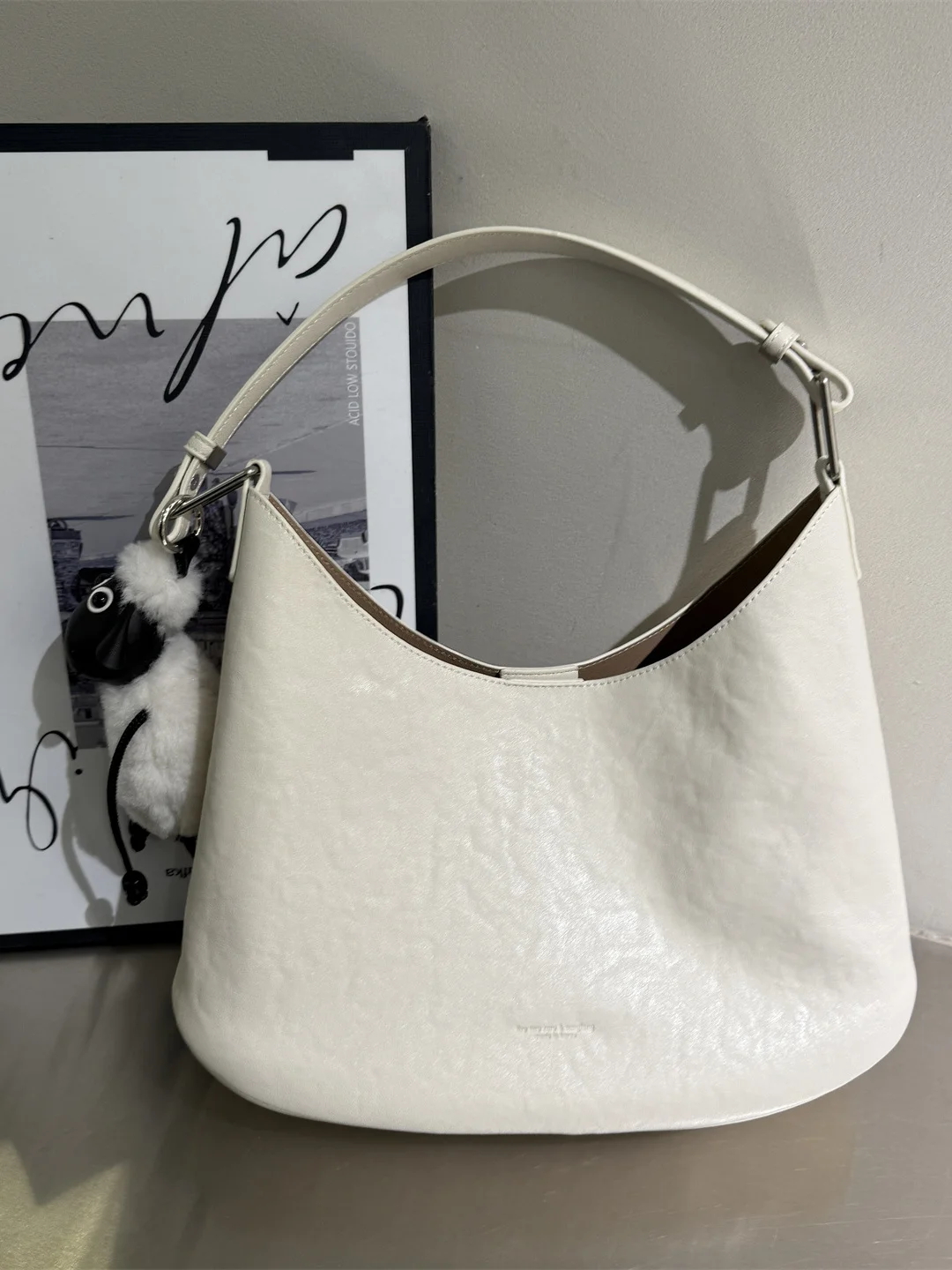 soft-leather-eep-treasure-pendant-mat-sle-women's-tote-bag-large-capaci-underarm-single-oulder-crossbody-bag