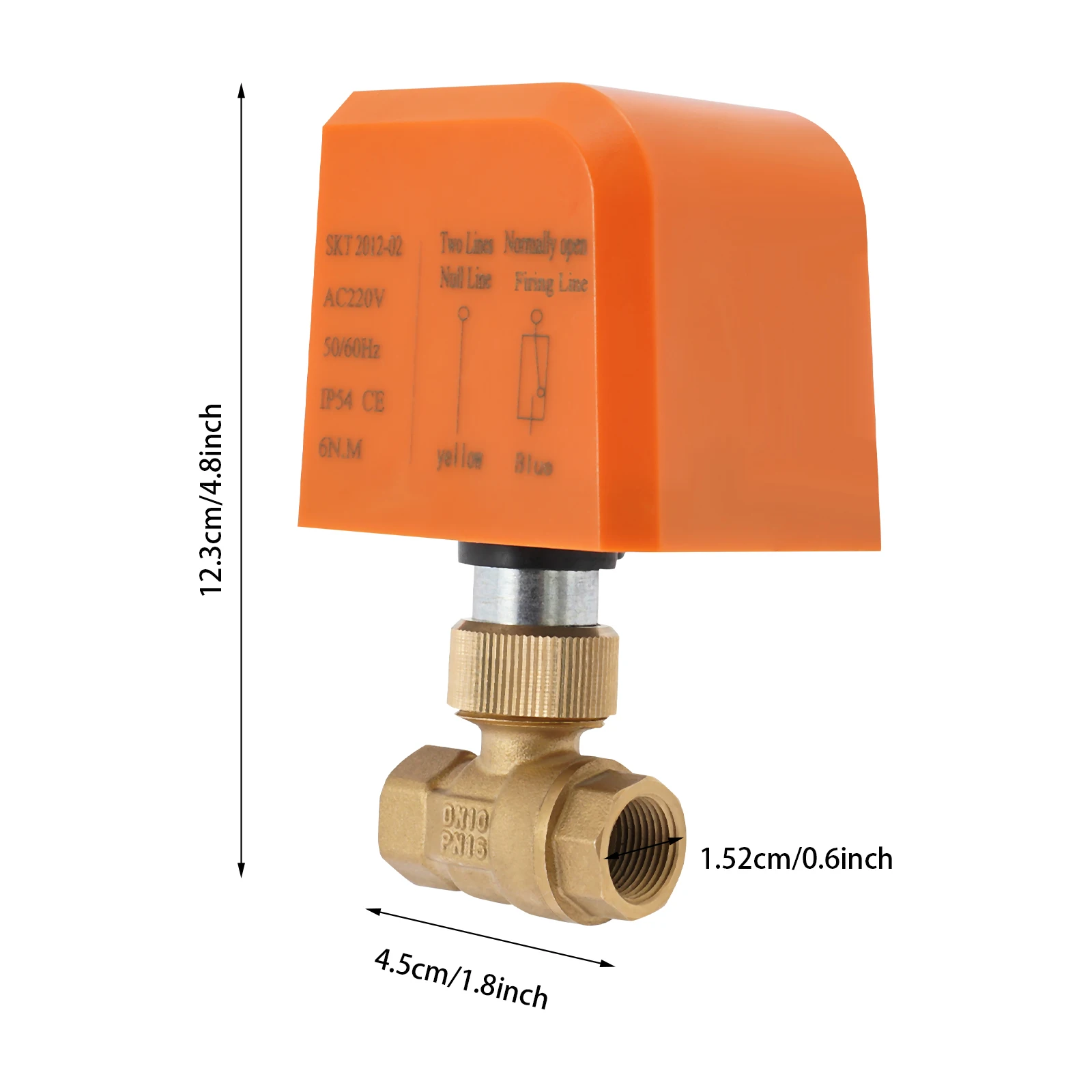 電動ボールバルブ IP54 2線式アクチュエータ G3 8インチ 電動バルブ 水処理 化学石油処理