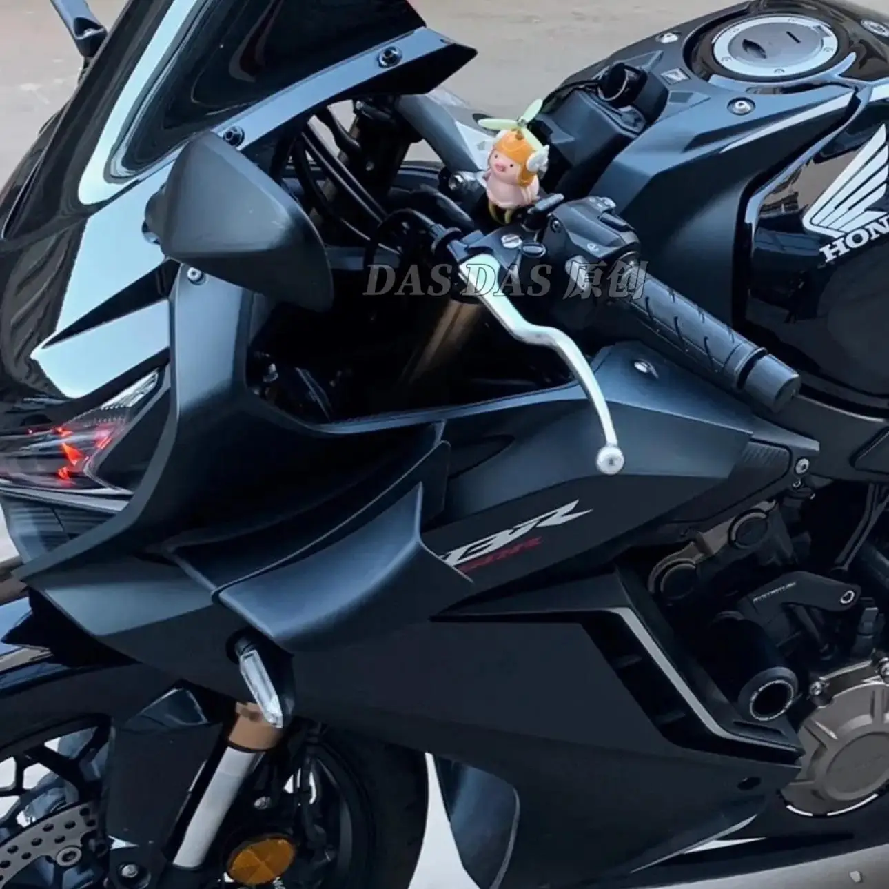 Es ist geeignet für honda cbr650r 19-23 umgerüstete feste flügel/große flügel/wind messer/flügel wind klinge, zerstörung freie installation