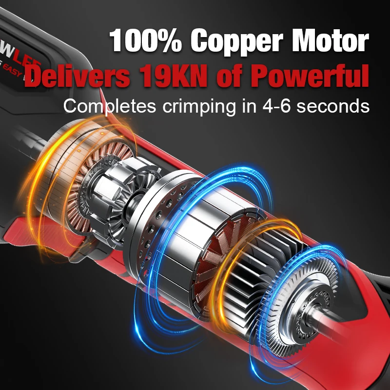 High Precision Industrial Grade Portable 18V Battery Hydraulic Crimp Construction Site Pipe Fitting Tool Multilayer PEX